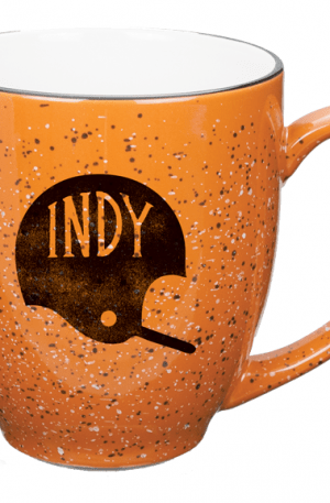 16 oz Orange/White Speckled Bistro Mug 1276-82 CS1276-02/82