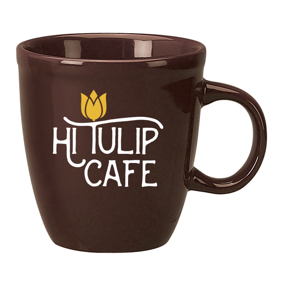 MWare 19 Oz Brown Cleveland Mocha Mug Odyssey Glassware