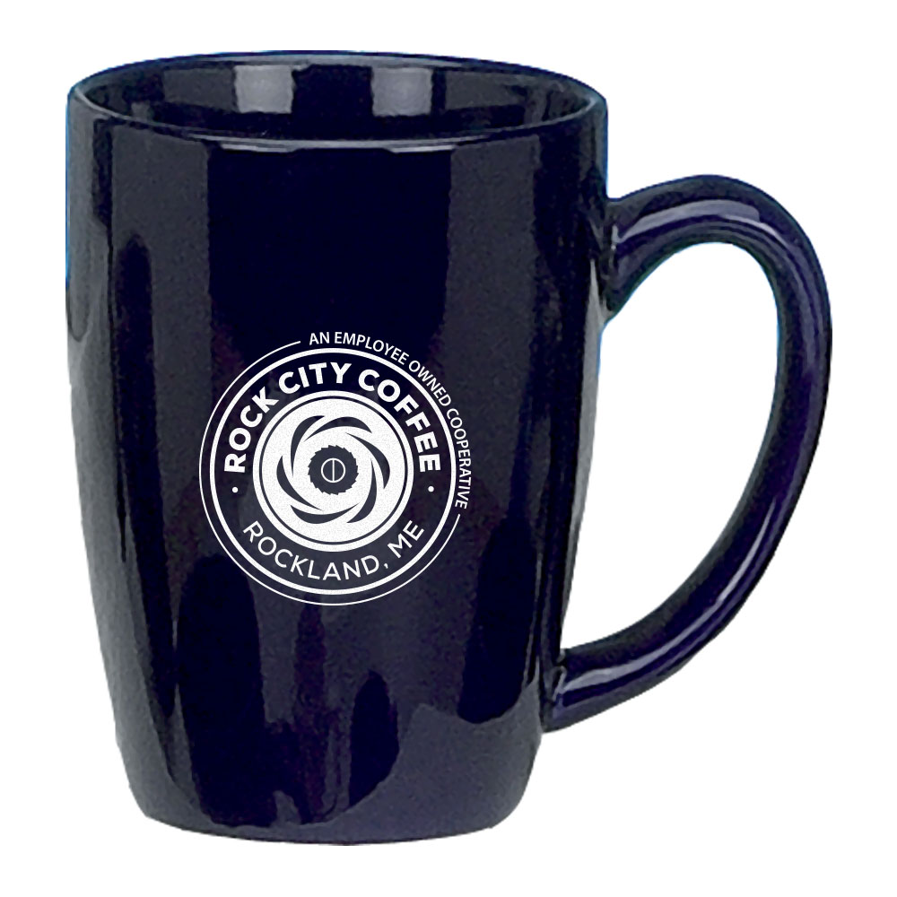 MWare 16 Oz Cobalt Houston Endeavor Mug Odyssey Glassware