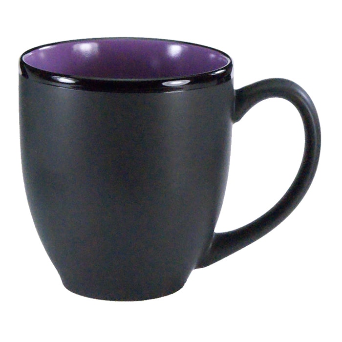 食器 HILO.M M-Ware 16 Oz Matte Black/Purple Hilo Bistro Mug - Odyssey