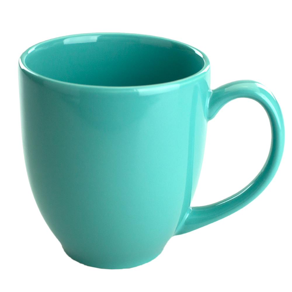 MWare 16 Oz Aqua St. Paul Bistro Mug Odyssey Glassware