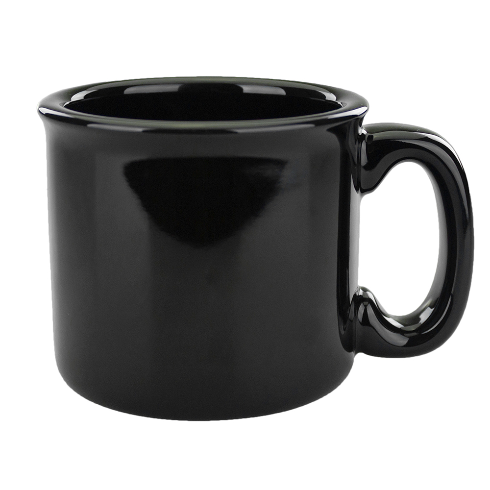 MWare 15 Oz Black Yosemite Campfire Mug Odyssey Glassware