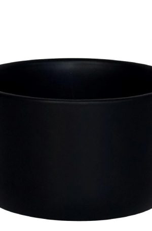 M-Ware 16 oz Saginaw River Candle Bowl - Black Satin