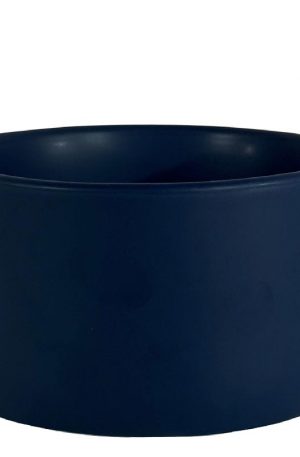 M-Ware 16 oz Saginaw River Candle Bowl - Prussian Blue Satin
