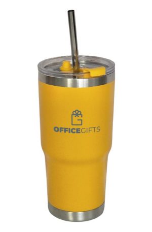 Arcticware 20 oz yellow BPA-free vacuum insulated stainless steel tumbler
