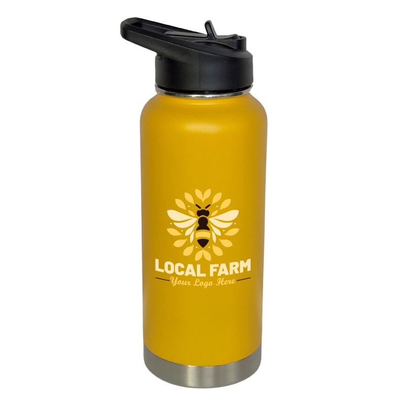 Arcticware 32 Oz Yellow BPA-Free Vacuum Insulated Stainless Steel